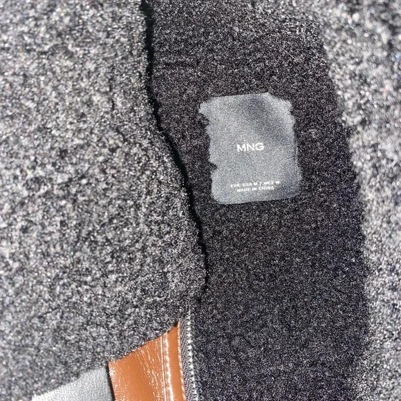 Mango Faux Shearling-lined Jacket - Picture 2 of 5